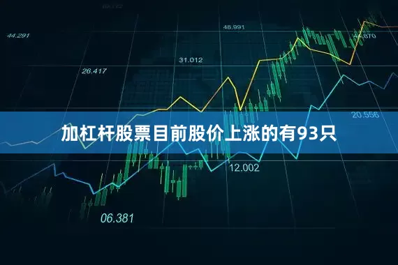 加杠杆股票目前股价上涨的有93只